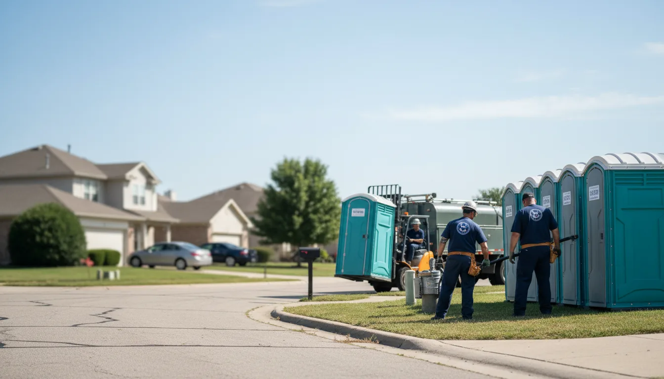 Porta Potty Rental in Raymore, MO near me